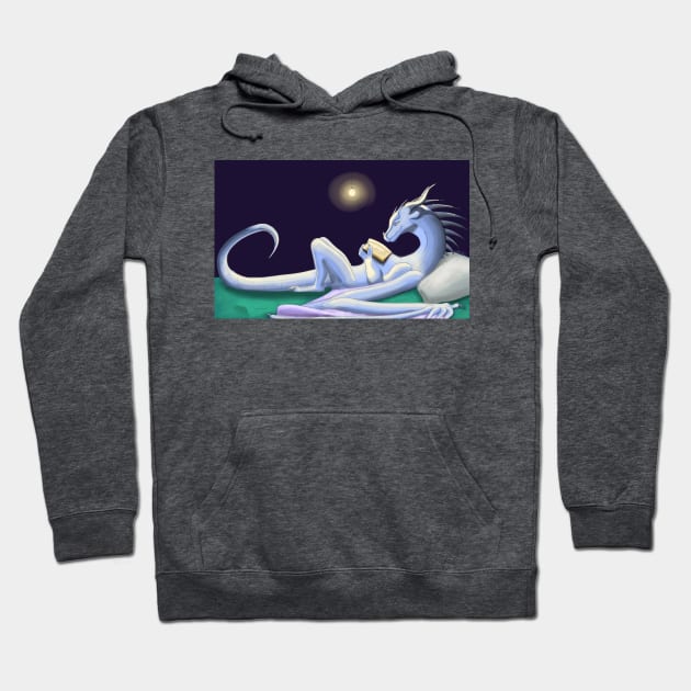 Bookwyrm Hoodie by MistyBookwyrm